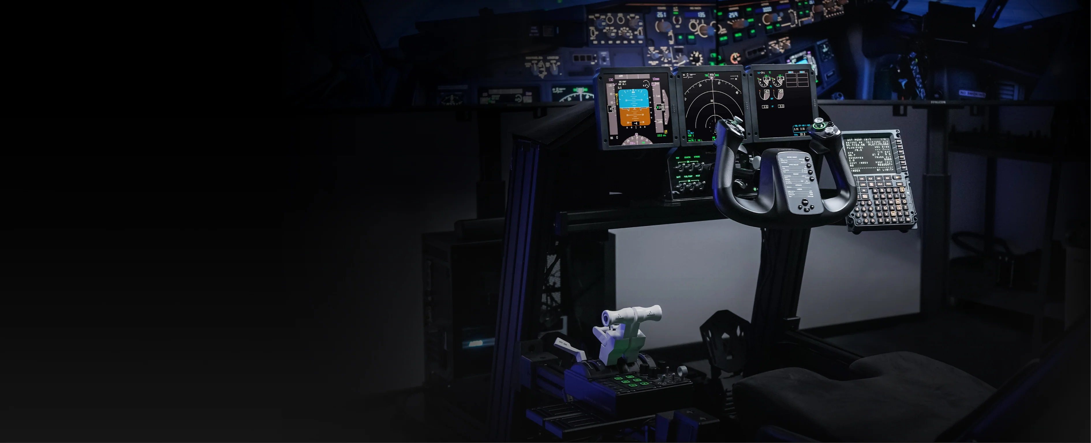 Moza FMP18 Bundle - compatible also with boeing and airbus planes simulation